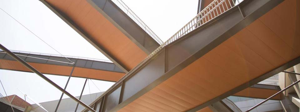 Pedestrian bridges architecture